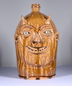Marvin Bailey Devil Face Jug