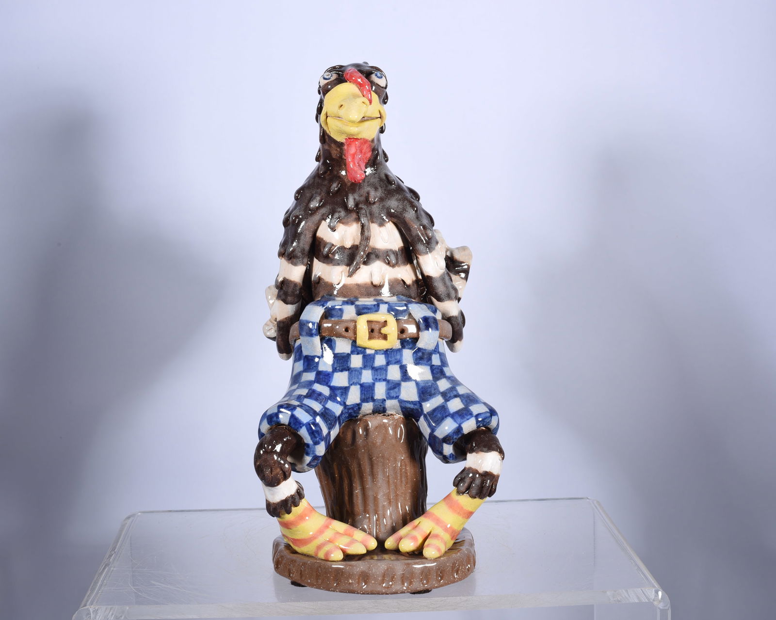 Stacy Lambert Pottery Figural Turkey (1 of 4)