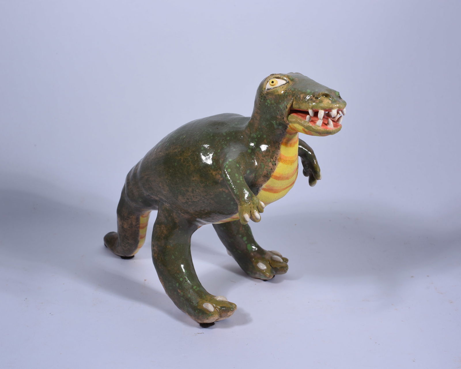 Stacy Lambert Pottery Dinosaur (1 of 3)