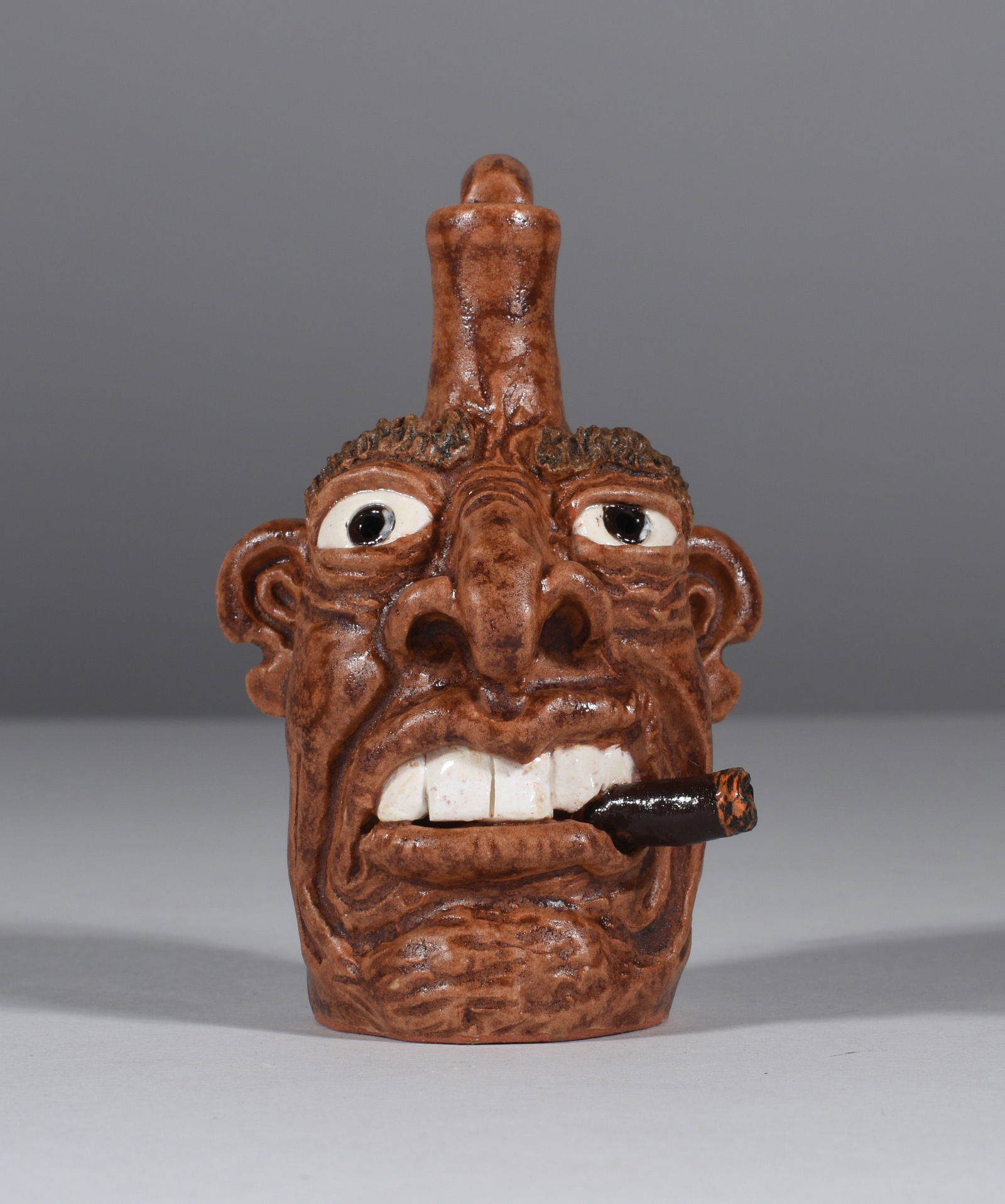 Kay Bevan Folk Pottery Face Jug (1 of 5)