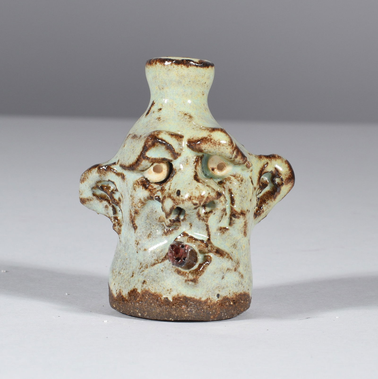 Tim Whitten Miniature Face Jug (1 of 3)
