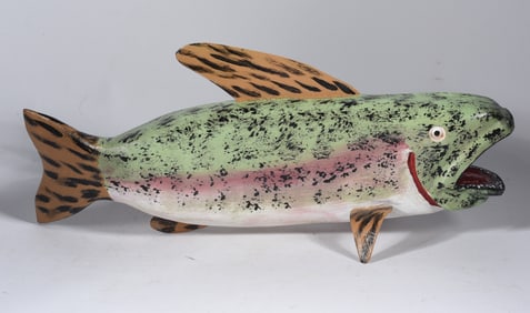 Jim Lewis Carved Fish