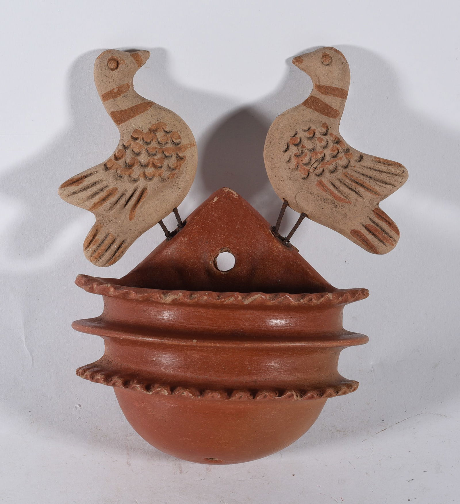 Pottery Wall Pocket (1 of 2)