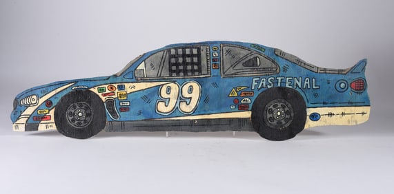 Eric Cunningham Painted Race Car