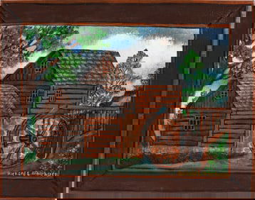 Richard Roebuck Folk Art Painting