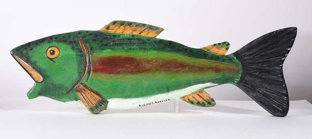 Richard Roebuck Folk Art Fish