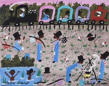 Jessie Lavon Folk Art Painting