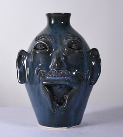 Pottery Face Jug
