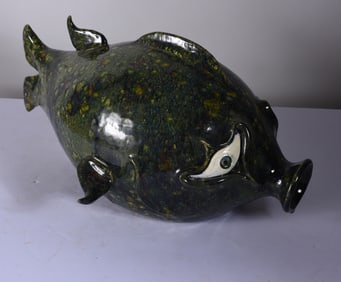 Roger Corn Pottery Fish