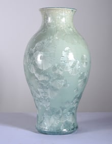 Phil Morgan Crystalline Vase 1986