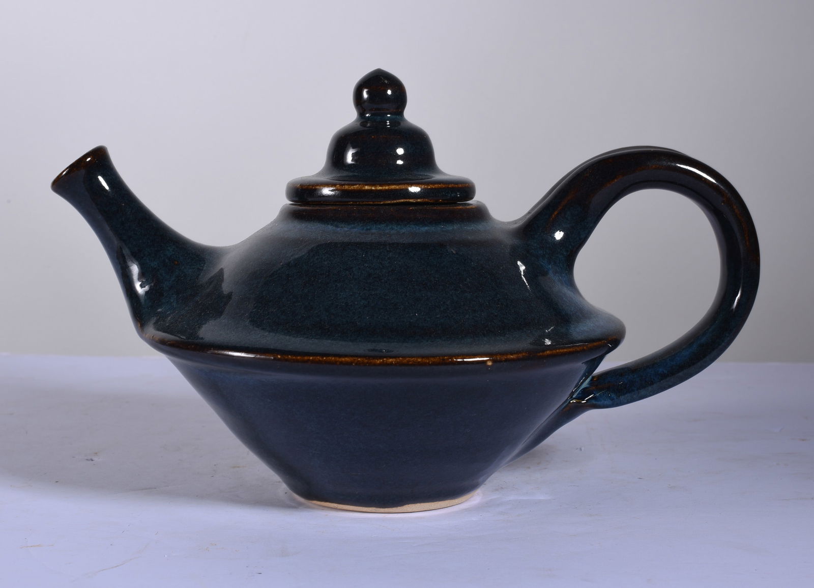 Larry Moore Pottery Tea Pot (1 of 3)