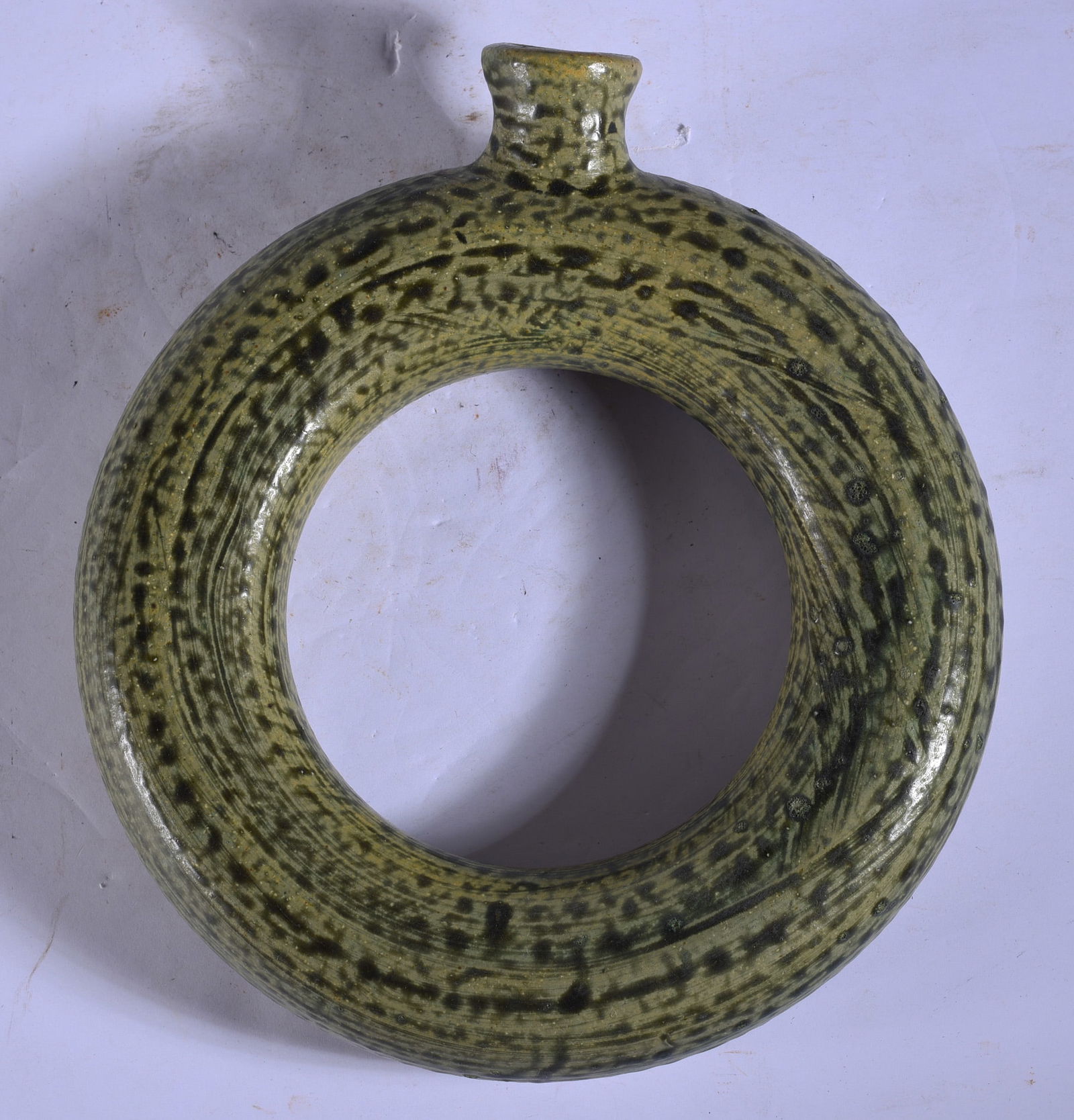 Sid Luck Pottery Ring Jug (1 of 2)