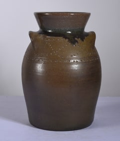 Vernon Owens Pottery Jar