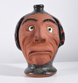 Billy Joe Craven Indian Face Jug