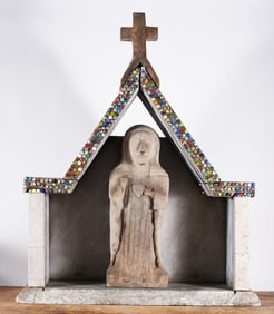 Silvio Zoratti (1896 - 1992) Monumental Stone Carving