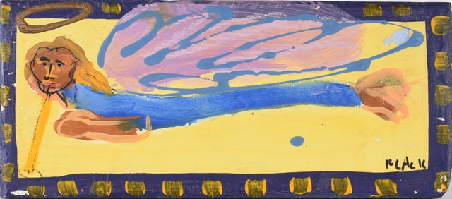 Paul Flack Folk Art Painting