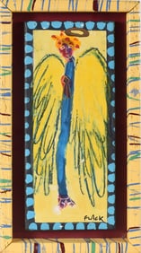 Paul Flack Folk Art Painting