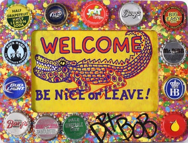 Robert Shaffer "Dr. Bob" Folk Painting