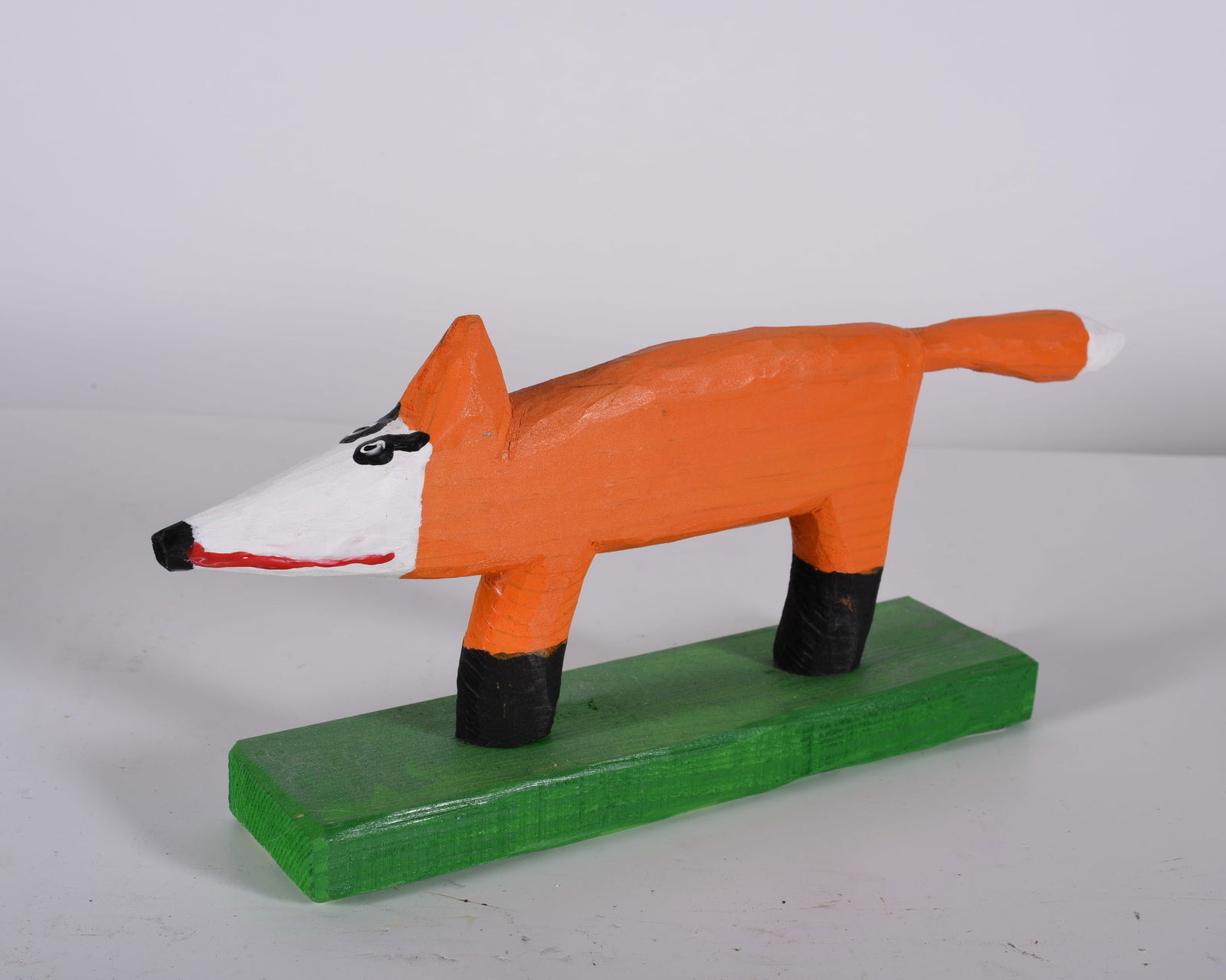 Minnie Adkins Carved Animal on Base (1 of 3)