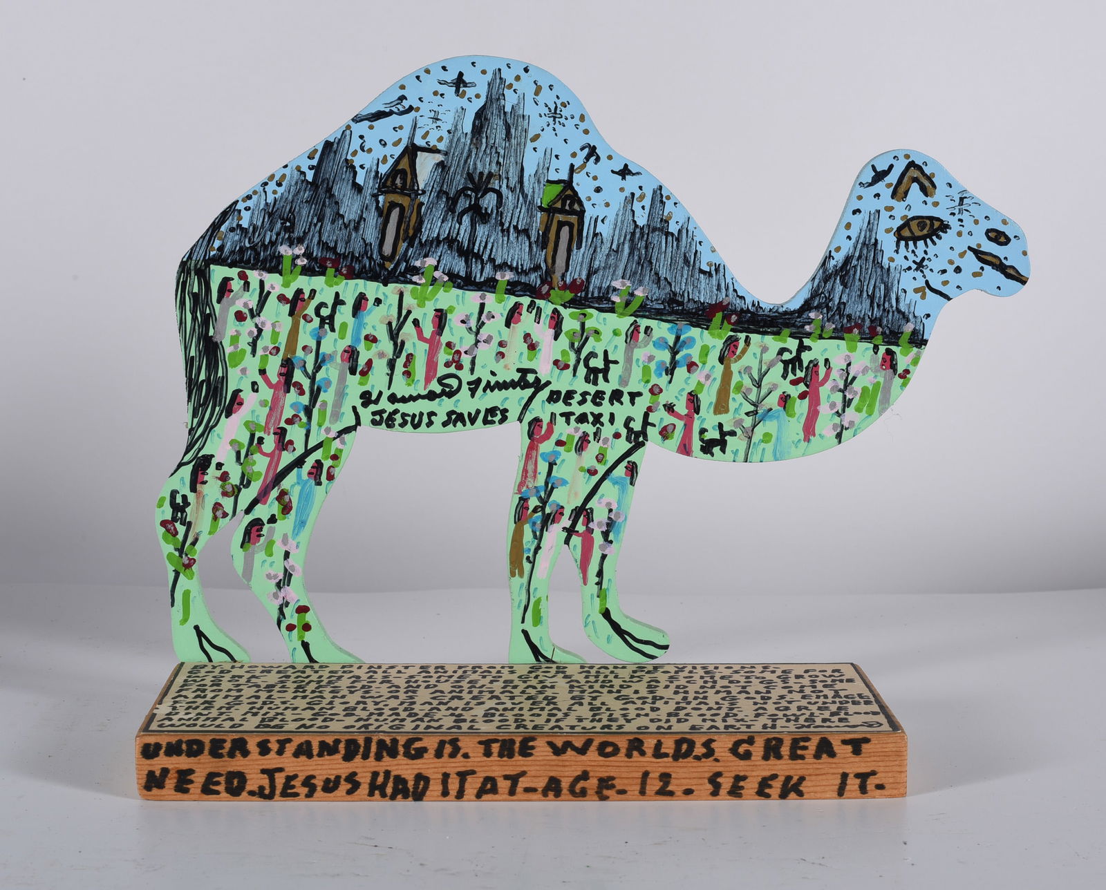 Howard Finster Cut Out Camel (1 of 3)