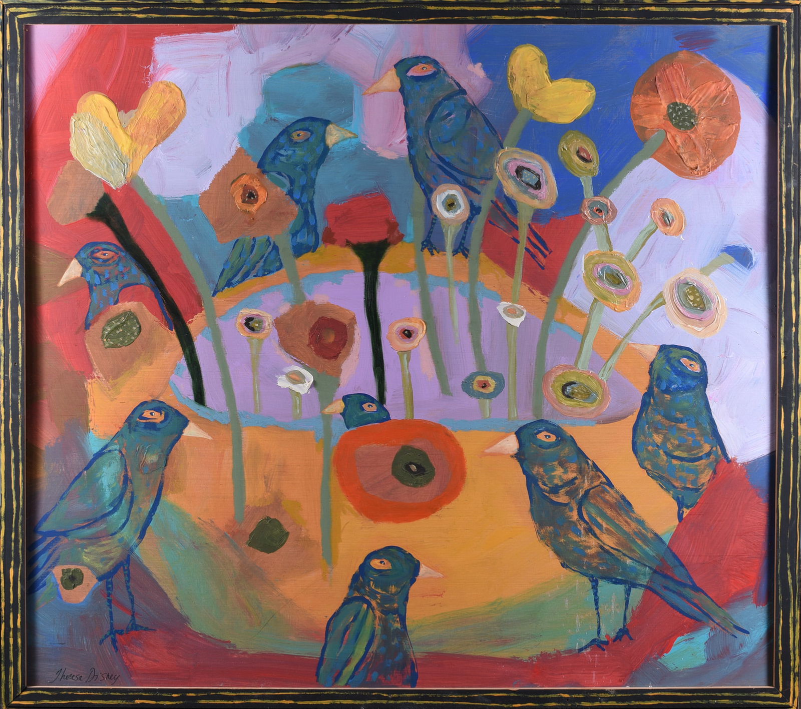 Theresa Disney Folk Painting (1 of 4)