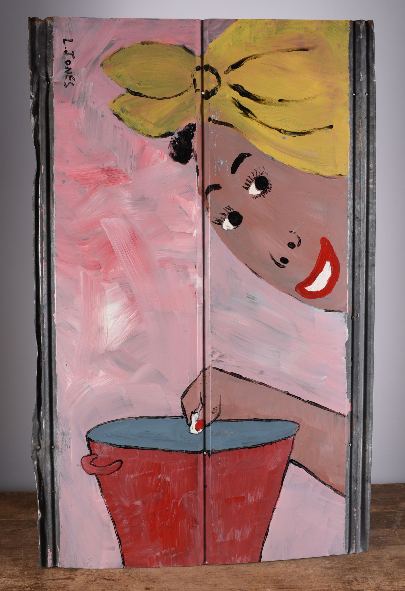 Leonard Jones Folk Painting (1 of 3)