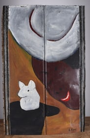 Leonard Jones Folk Painting