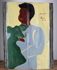 Leonard Jones Folk Painting