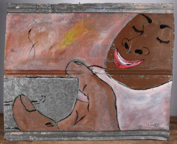 Leonard Jones Folk Painting