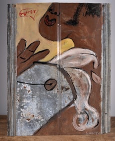 Leonard Jones Folk Painting