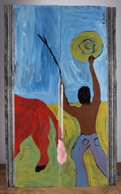 Leonard Jones Folk Painting