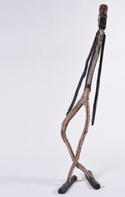 Gary Yost Folk Art Sculpture Black Man Dancing