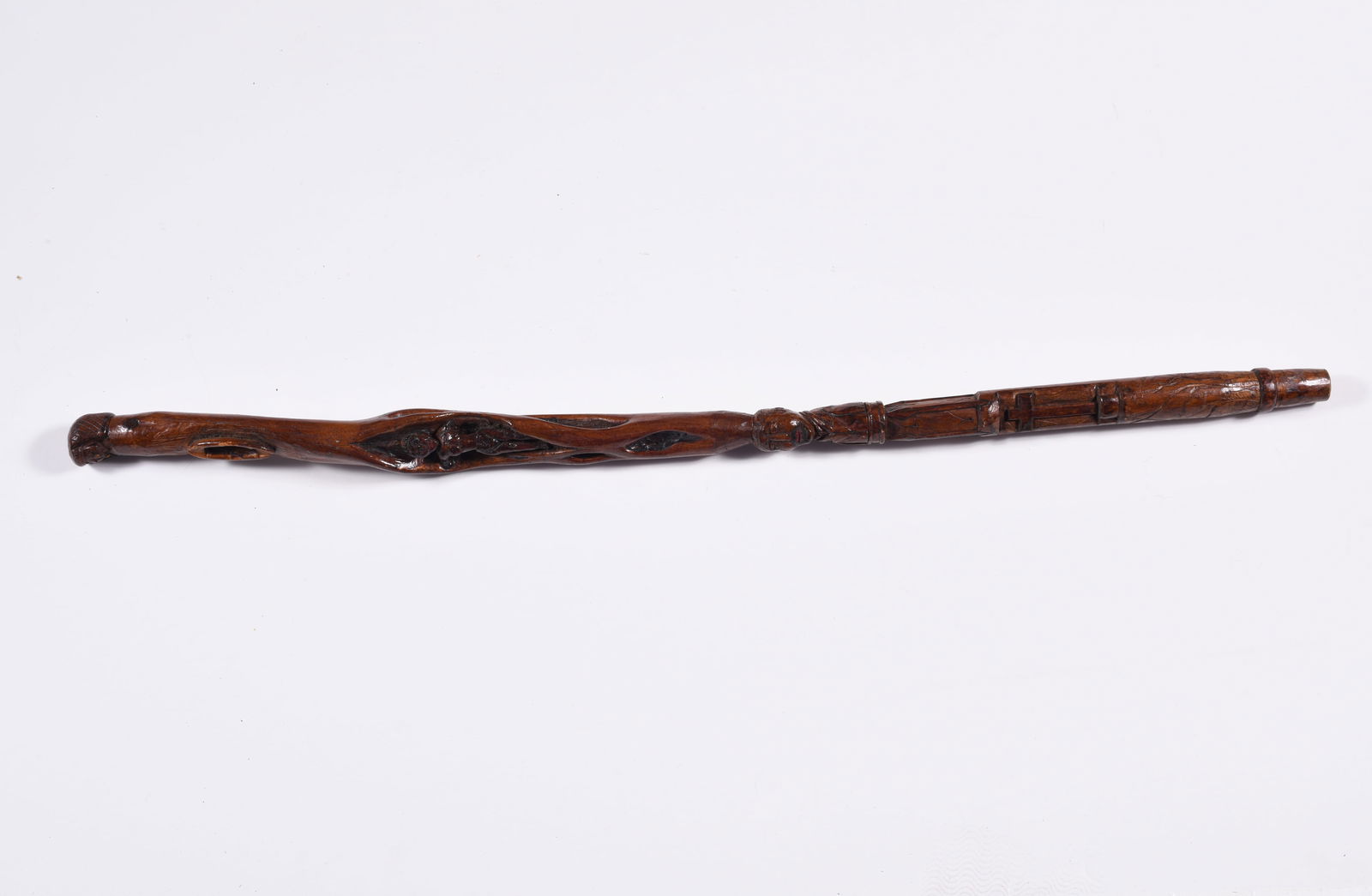 African American Slave Carved Folk Art Cane Walking Stick (1 of 8)