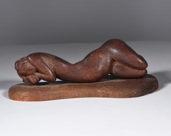 American Wood Carved Sculpture