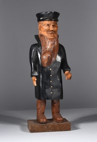 American Wood Carved Sculpture