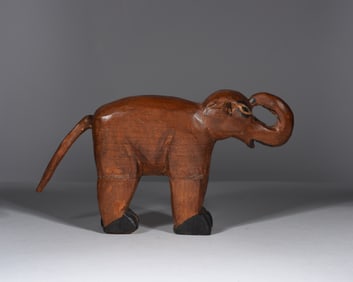 American Wood Carved Sculpture