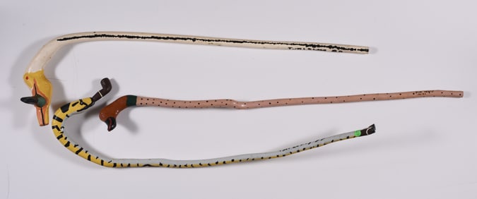 Jim Lewis Folk Art Cane Group