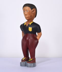African American Carved Figure