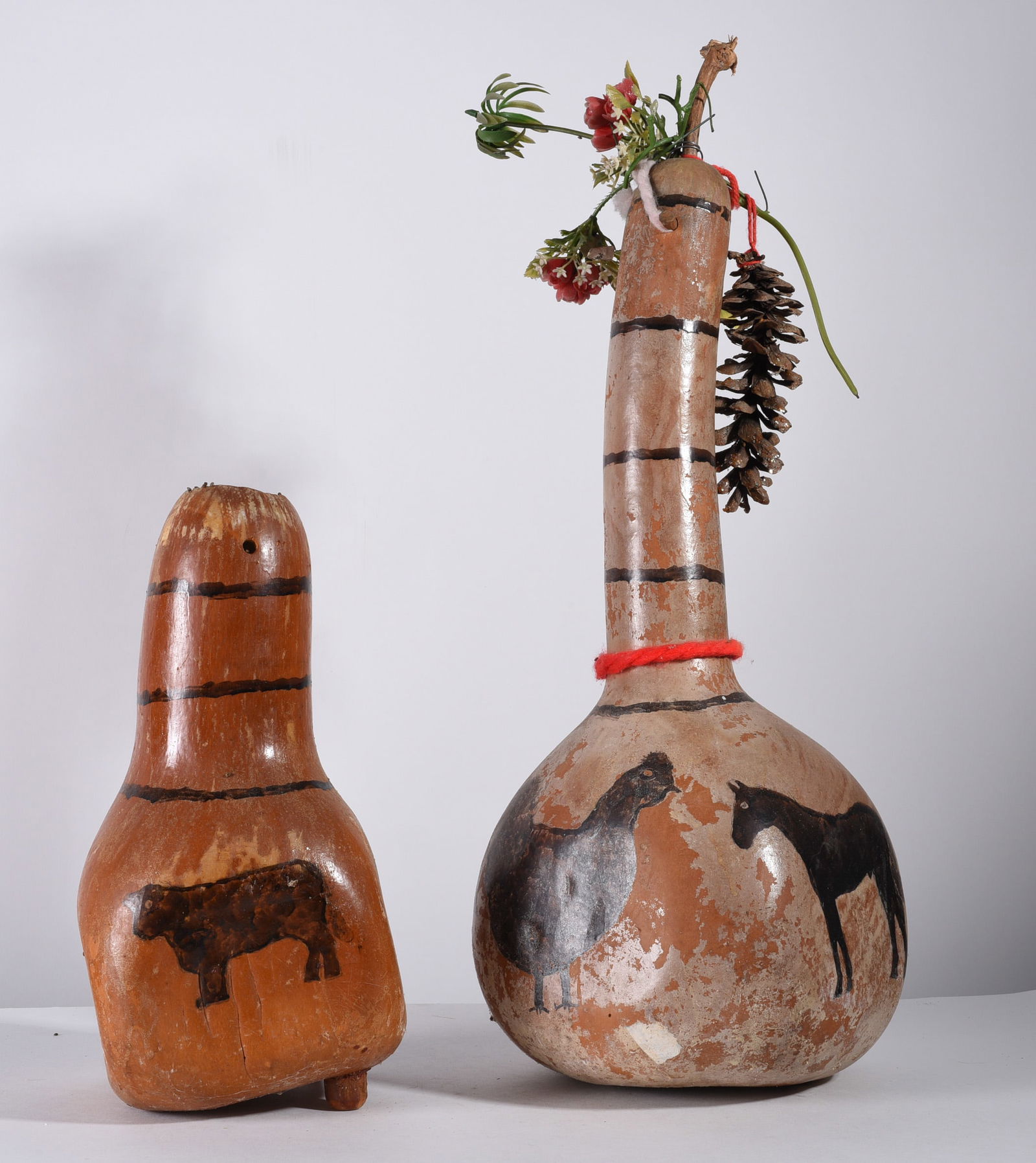 TA Hayes Folk Art Painted Gourds (1 of 3)