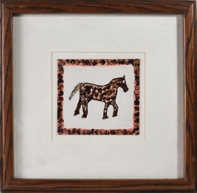 TA Hayes Folk Art Painting