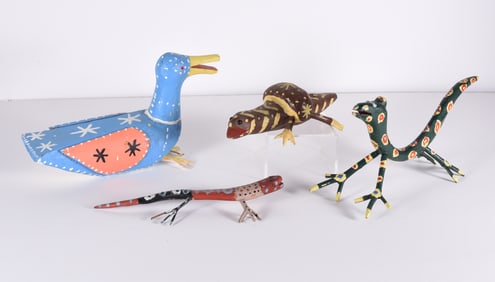 Edd Lambdin Folk Art Carvings