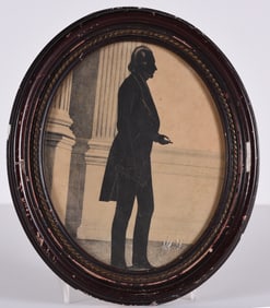 Antique Framed Silhouette