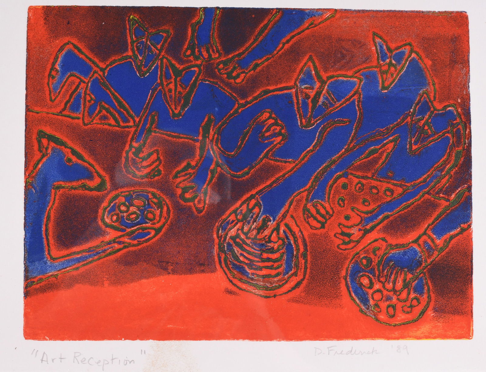 D Frederick Print Signed (1 of 2)