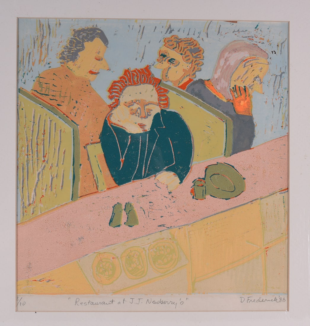 D Frederick Print Signed (1 of 2)