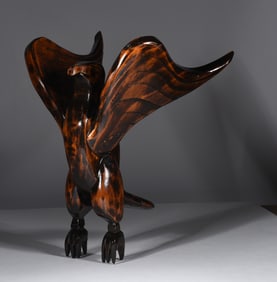 Carved Wooden Eagle