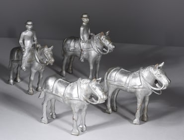 Outstanding Carved Wooden Horses