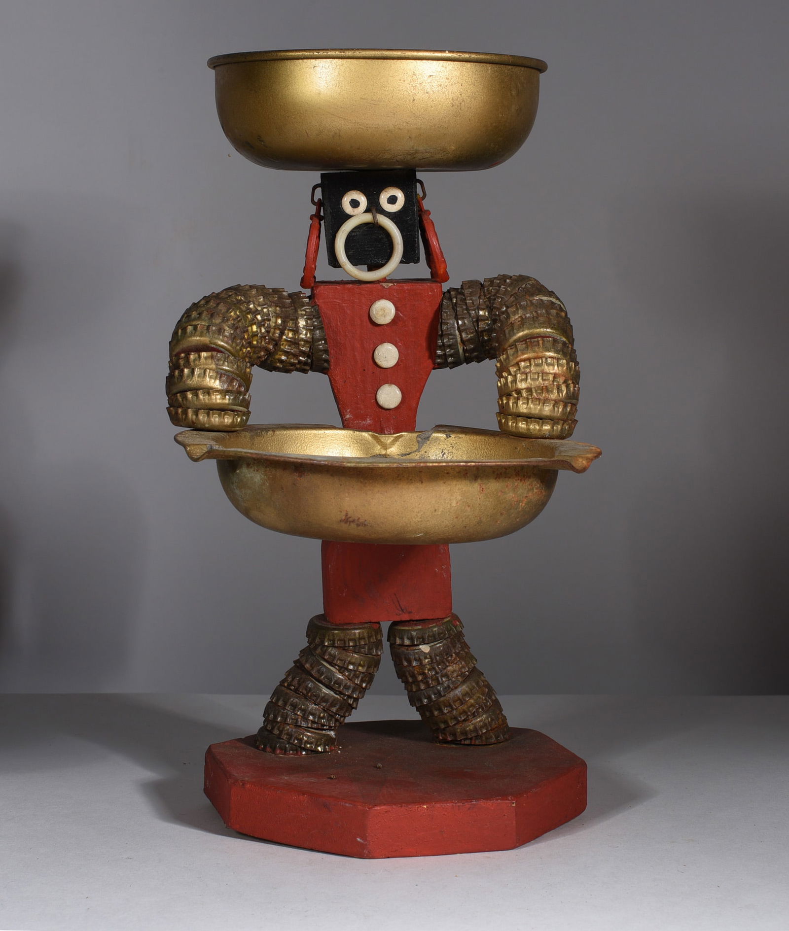 Bottle Cap Folk Art Man (1 of 2)