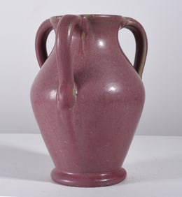 Waco Pottery Three Handled Vase