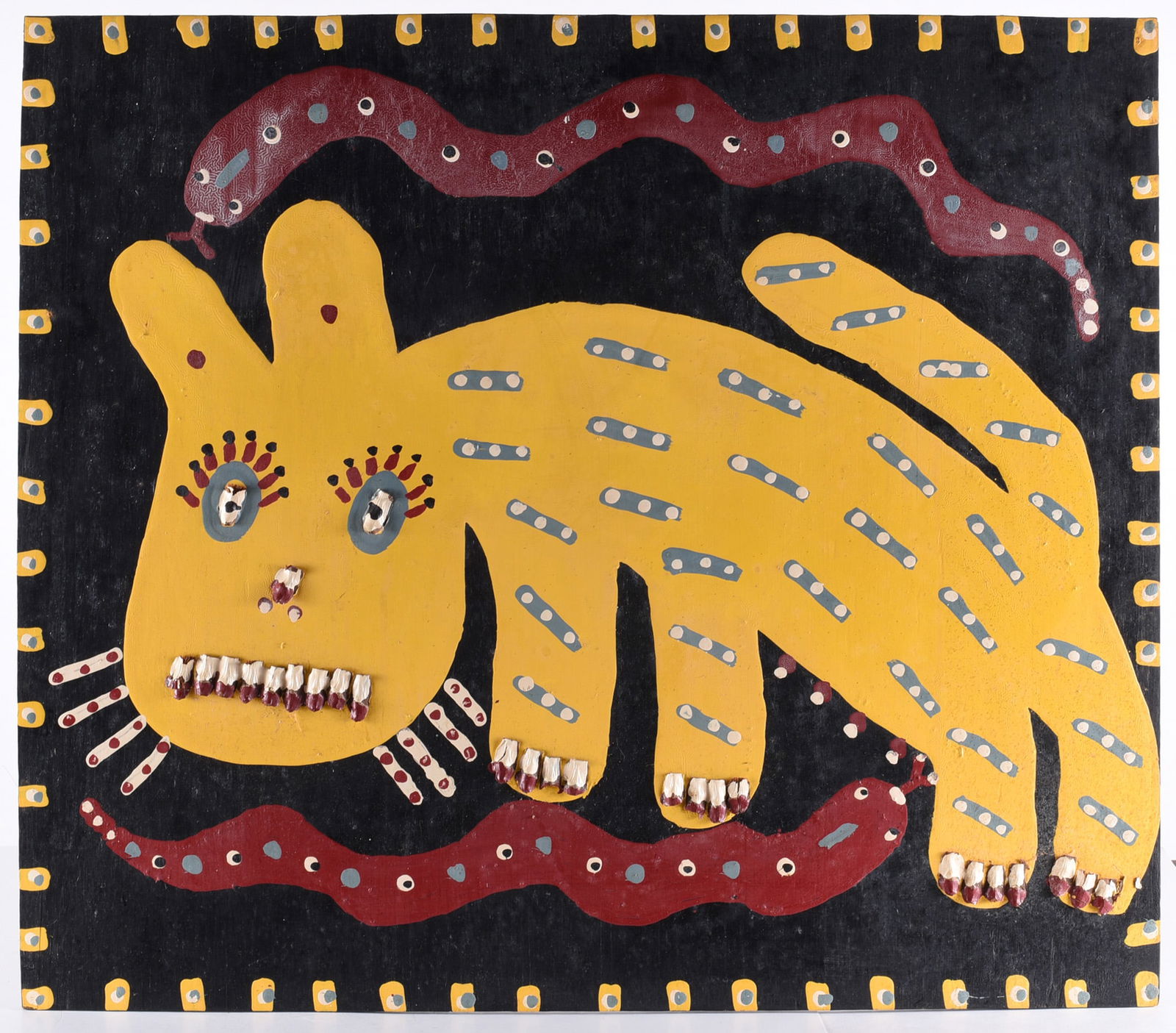 Richard Burnside Folk Art Painting (1 of 5)