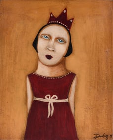 Folk Art painting Sherry Dooley